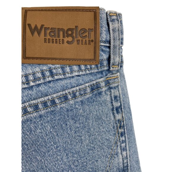 Wrangler Jeans Men's 40x34 Blue Regular Fit Workwear Denim Flat Front - Picture 4 of 7
